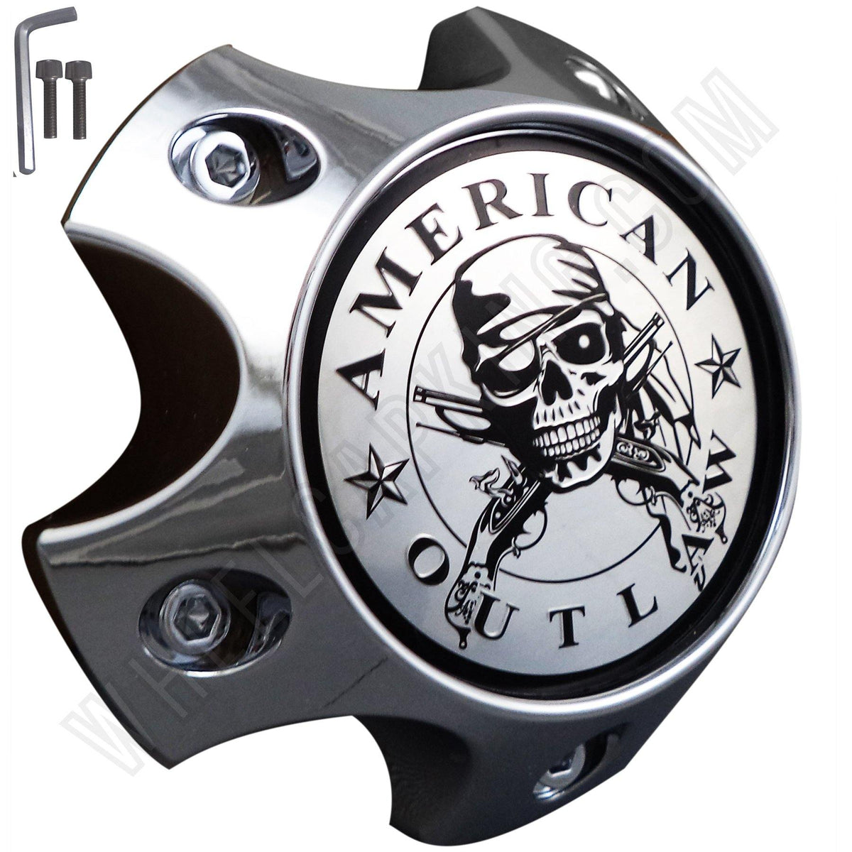 American Outlaw Wheel Center Caps Wheel Caps Rim Caps Wheelcapking