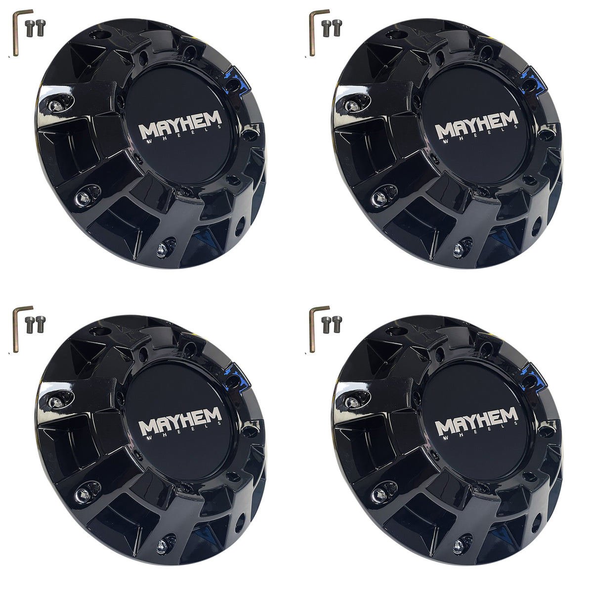 Mayhem Wheels C108111B01 Mayhem Center Caps | Summit Racing Mayhem Wheels C108111B01 Mayhem Center Caps | Summit Racing