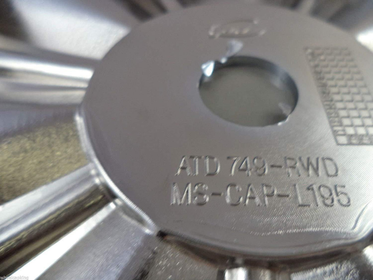 Mossa Wheels Chrome Custom Wheel Center Caps # 749-RWD /MS