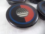 MB Motorsports Wheels # BC-307 Gloss Black Custom Wheel Center Cap (4 CAPS)
