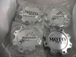 Moto Metal 845L170R Wheels Chrome Custom Wheel Center Caps NEW! (4 CAPS) - Wheelcapking