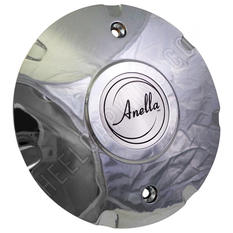 Anella Wheels Chrome Custom Wheel Center Cap # 31158 / C158 (4 CAPS) - Wheelcapking