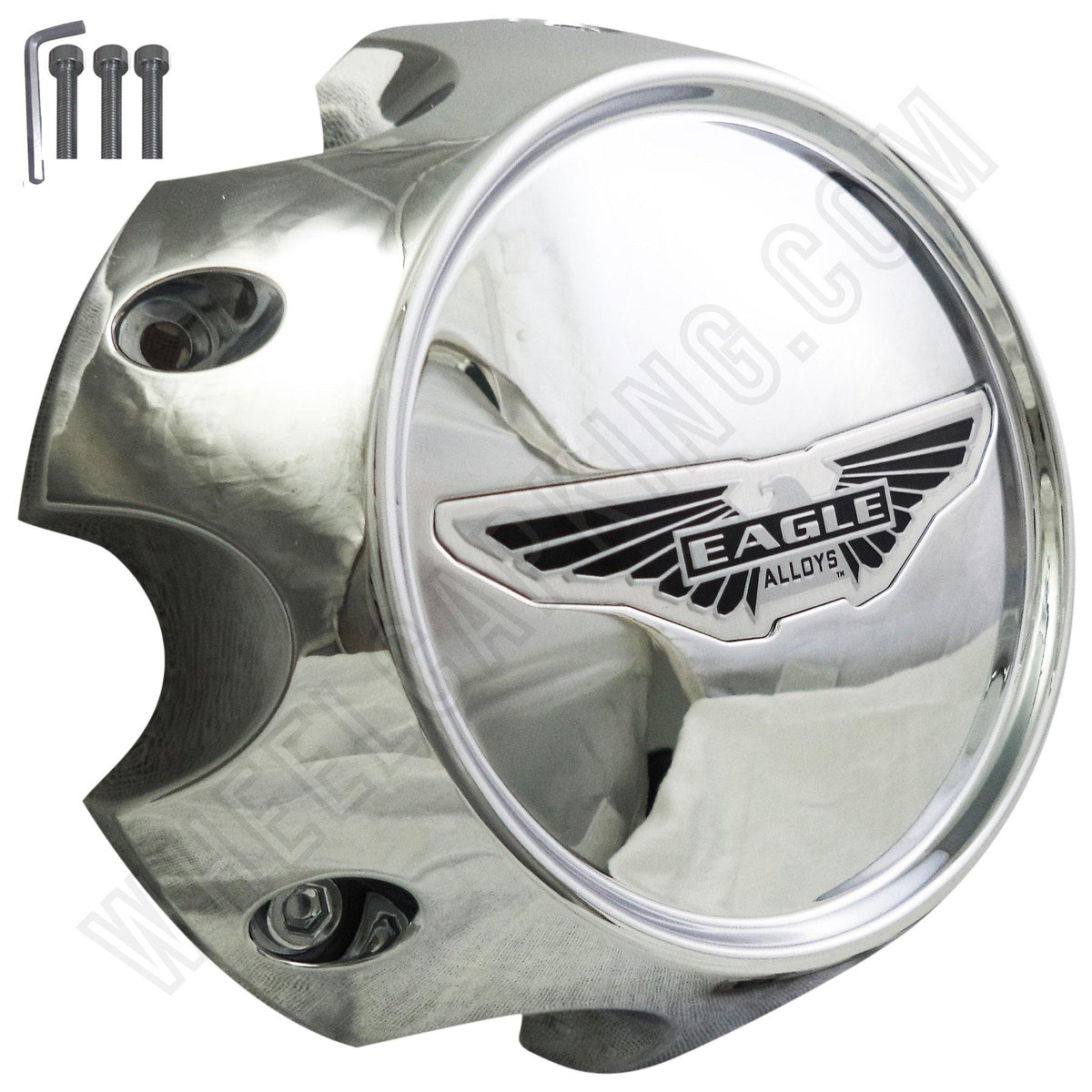 Eagle Alloys AE Hardrock Series 018 Flat Black Center Cap - Wheel Rim Cap #3309, ACC 3309 08, Made In Korea 12 thumbnail image