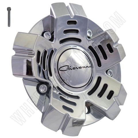 Giovanna CUOMO Wheels Chrome Custom Wheel Center Cap # 898L188-T-CUOMO / 898L188 (`4 CAPS) - Wheelcapking