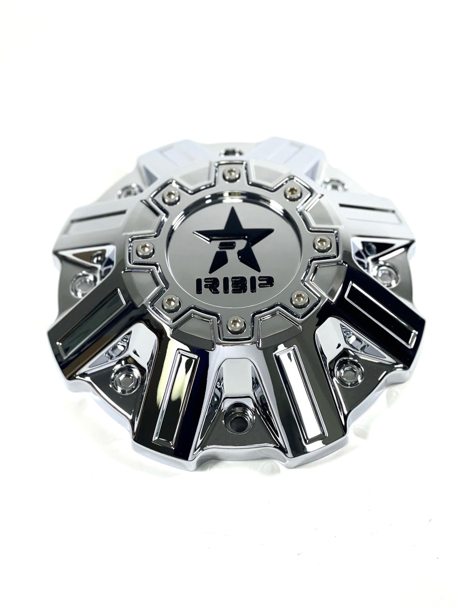RBP Wheels Chrome Custom Wheel Center Caps C1013B / T801L213H50 (4