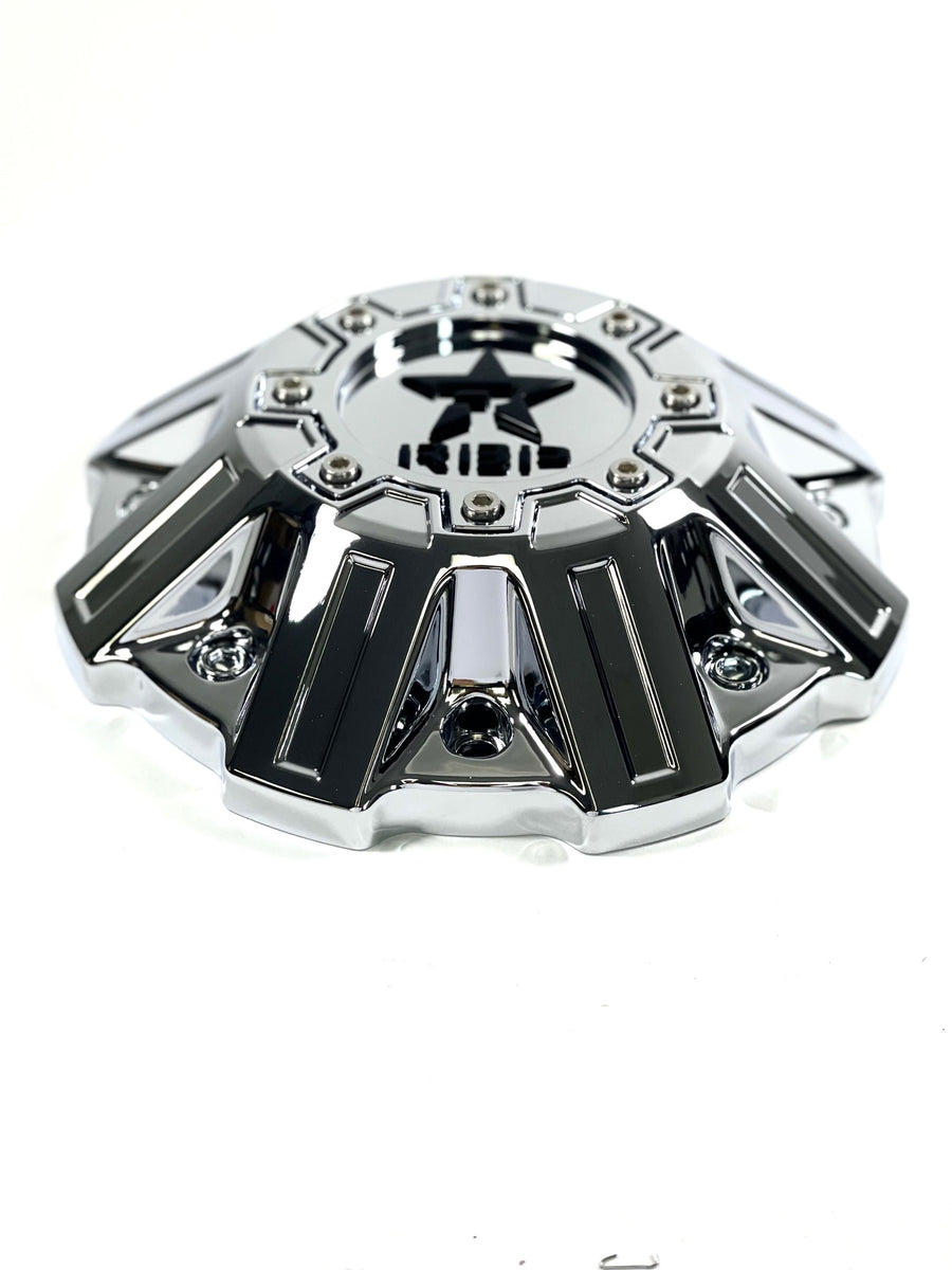 RBP Wheels Chrome Custom Wheel Center Caps C1013B / T801L213H50 (1