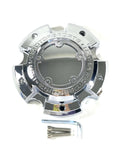 Ultra Wheels Chrome Custom Wheel Center Cap # A89-9850 / 51241680F-7 (4 CAPS)