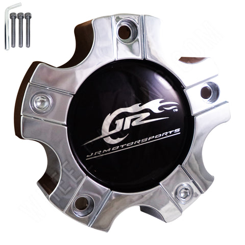 JR Motorsports Chrome Custom Wheel Center Cap # CAP M-560 (1 CAP)