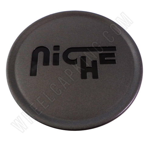 Niche Wheels Dark Grey Custom Wheel Center Cap # CAP M-774 / 1003-24 (1 CAP) - Wheelcapking