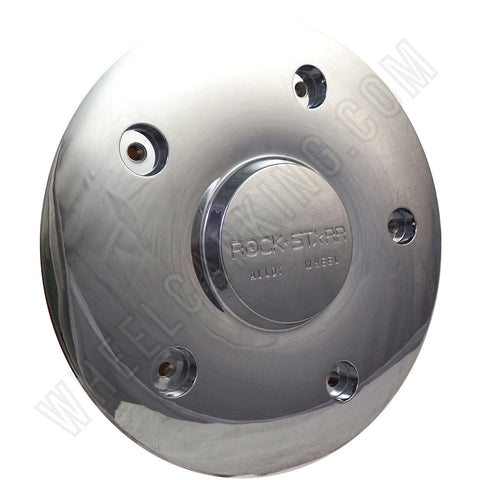ROCKSTARR Chrome Custom Wheel Center Cap # CAP522L185  (1 CAP) - Wheelcapking