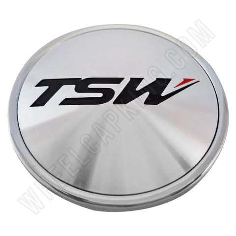 TSW Wheels Chrome Custom Wheel Center Cap # C-F82 (4 CAPS) - Wheelcapking