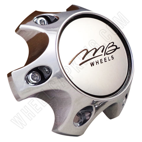 MB Motorsports Wheels Chrome Custom Wheel Center Cap # BC-788 (4 CAPS)