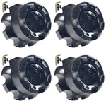 Fuel Offroad Wheels Flat Black / Gloss Black Logo Custom Wheel Center Cap # 1001-60BLD / 1000-55 (4 CAPS)