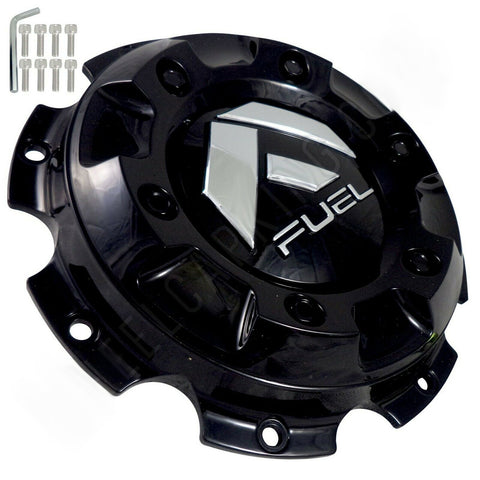Fuel Offroad Wheels Gloss Black Custom Wheel Center Cap Caps # 1003-37GB / 1002-41 (1 CAP)