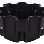 Dick Cepek Wheels Flat Black Wheel Center Cap # CAP-WX05-165.1-170-8H / NEW