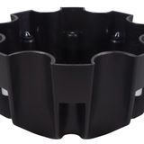 Dick Cepek Wheels Flat Black Wheel Center Cap # CAP-WX05-165.1-170-8H / NEW