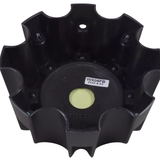 Dick Cepek Wheels Flat Black Wheel Center Cap # CAP-WX05-165.1-170-8H / NEW