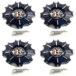Ballistic Off-Road Wheel Center Cap Matte Black 8 Lug WX-11-CAP SGD0010 (4 CAPS) + SCREWS