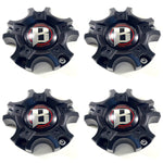 Ballistic Matte Black Wheel Center Cap CAP-WX02 114.3-127-5H / WX02FB (4 CAPS)
