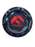 Fuel Offroad Black / Red Logo Center Cap wheel middle 1004-69GBQ (1 CAP) NEW