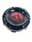 Fuel Offroad Black / Red Logo Center Cap wheel middle 1004-69GBQ (1 CAP) NEW