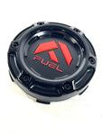 Fuel Offroad Black / Red Logo Center Cap wheel middle 1004-69GBQ (4 CAPS) NEW