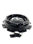 Fuel Wheels Gloss Black Wheel Center Cap # 1005-29GB / 1003-37 (4 CAPS) NEW