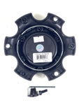 Fuel Wheels Matte Black Center Cap # 1004-37MB / 1004-36 (4 CAPS) 6x135 6x5.5