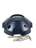 Ultra / FX Motorsports Wheels Flat Black Wheel Center Cap # 89-9755 (1 CAP)
