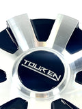 Touren C1032603B / JF006 / TR60 3260 19" Black Machined Wheel Rim Center Cap (4 CAPS)