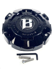 Ballistic Off-Road Gloss Black Wheel Center Cap CAP OR-NB-1-BAL-GB-16 + SCREWS