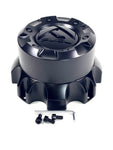 Fuel Offroad Wheels Flat Black / Gloss Black Logo Custom Wheel Center Cap # 1001-60BLD / 1000-55 (4 CAPS)