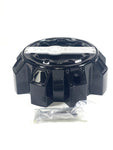 Worx Wheel Center Caps Worx Alloy Gloss Black 8-Lug WRX-0081BK 1700S01 + SCREWS