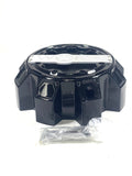 Worx Wheel Center Caps Worx Alloy Gloss Black 8-Lug WRX-0081BK 1700S01 (4 CAPS) + SCREWS