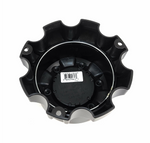 Fuel Offroad Wheels Flat Black Custom Wheel Center Cap # 1001-60B / 1000-55 (4 CAPS)