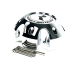Raceline Wheels 311163 / PD-CAPSX-P981-6H2 Wheels Chrome Custom Wheel Center Caps (4 CAPS) 6 LUG