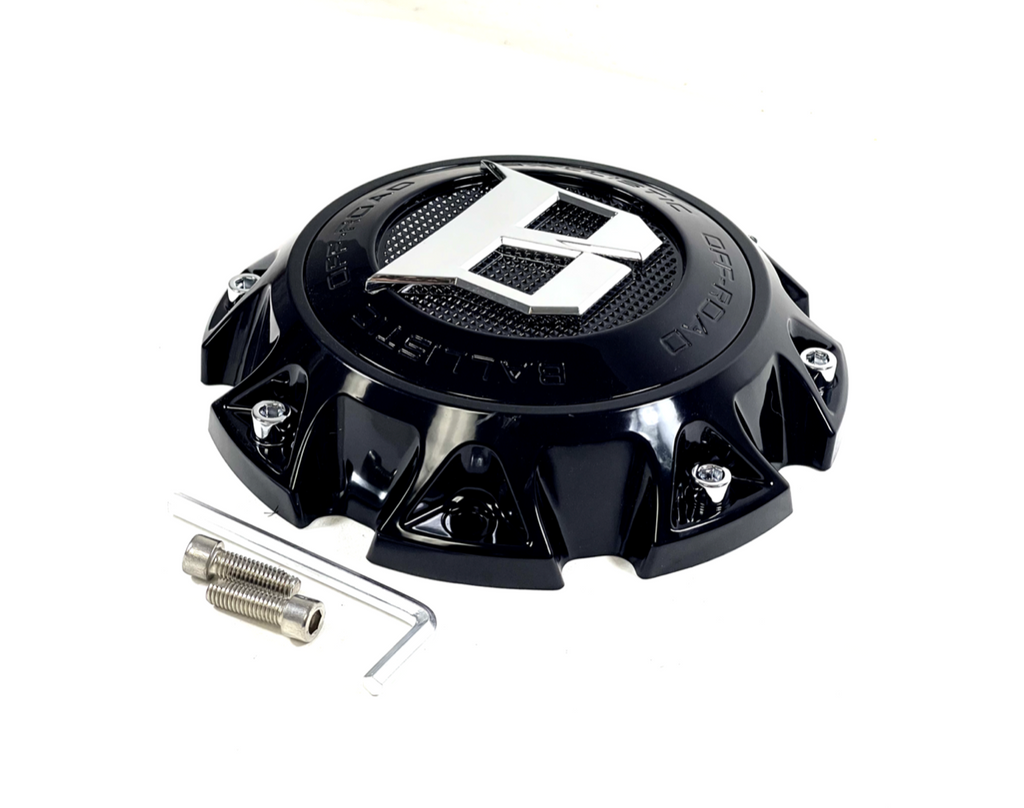 Ballistic Off-Road Gloss Black Wheel Center Cap EMR973