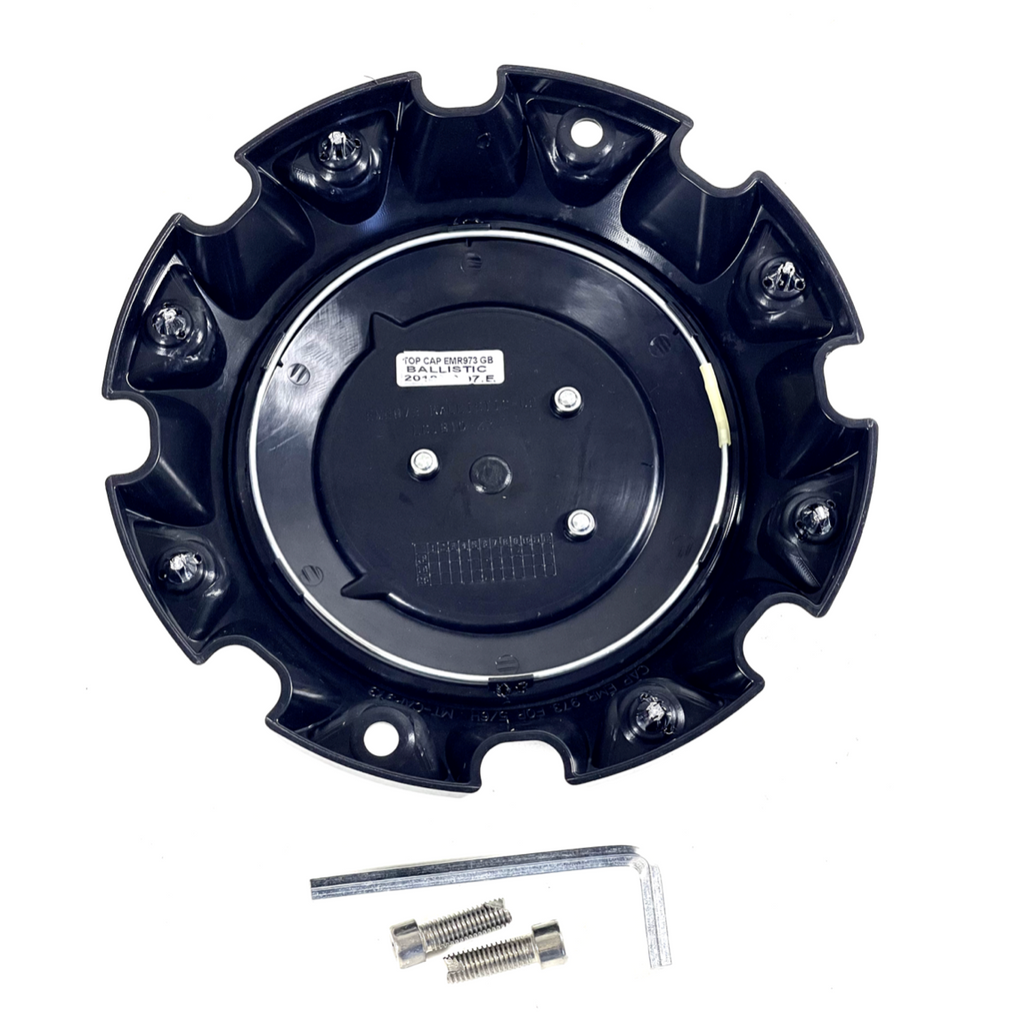 Ballistic Off-Road Gloss Black Wheel Center Cap EMR973