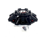 Ballistic 845 Morax LG1208-33 SGD0010 Gloss Black / Red Wheel Center Cap WXORGB (4 CAPS)