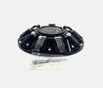 Panther / Ballistic Gloss Black Chrome Wheel Center Cap CAP OR-D3 CAP OR-D + screws
