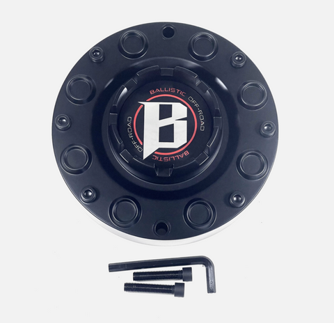 Ballistic Off-Road Matte Black Wheel Center Cap CAP TS-H56 / 978 Cannon (4 CAPS) + SCREW