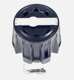 WORX / Ultra Motorsports Matte Black Wheel Center Cap WRX-0087SBL / A89-0087SBL (4 CAPS)