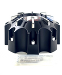 Ballistic Off-Road Wheel Center Cap Matte Black 8 Lug WX-11-CAP SGD0010 (4 CAPS) + SCREWS