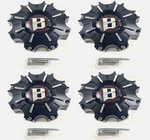 Ballistic Off-Road Wheel Center Cap Matte Black 8 Lug WX-11-CAP SGD0010 (4 CAPS) + SCREWS