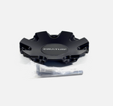 Cratus Wheels Flat Black Wheel Rim Center Cap # CAP CR-108 (4 CAPS) + BOLT