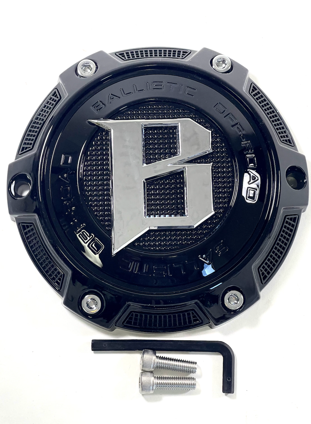 Ballistic 845 Morax Gloss Black Wheel Center Cap – LG1208-33 / SGD0010