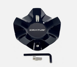 Cratus Wheels Gloss Black Wheel Center Cap # CR-101 (1 CAP) + BOLTS