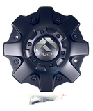 Fuel Off-Road Matte Black Wheel Center Cap 1002-79MBR (4 CAPS) + SCREWS