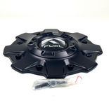 Fuel Off-Road Matte Black Wheel Center Cap 1002-79MBR (4 CAPS) + SCREWS