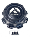 Fuel Off-Road Wheels Matte Black Wheel Center Hub Cap 8x180 / 1004-10MB (4 CAPS)